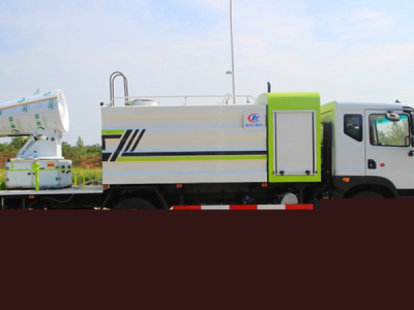 國六東風D9 12噸方罐抑塵車